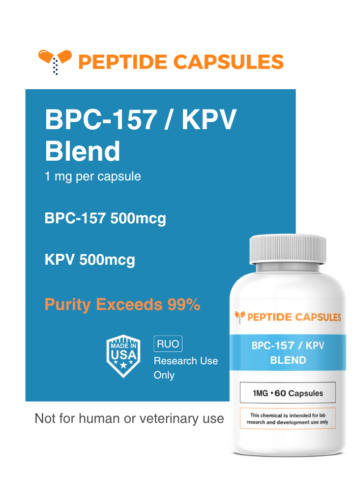 Buy BPC-157: KPV capsules